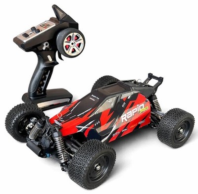 Ferngesteuerter RC Buggy Auto 70km/h ROT Brushless Motor 4WD Offroad High Speed