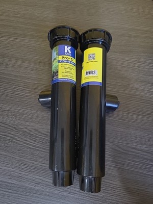 K Rain Pro-S 6'' Pop-Up Spray w/Male Riser, Flush Cap for Lawn Sprinklers/PR40