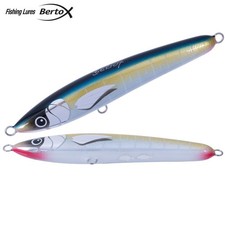 BERTOX Handmade Balanced Wooden Slow Sinking Stick Bait 20CM/125g Yellowfin