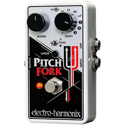 ElectroHarmonix Pitch Fork Polyphonic Pitch Shifting Guitar Effects Pedal