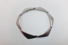 Georg Jensen Hans Hansen Peak Bracelet Denmark 925S Sterling Silver Modernist