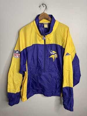 Vintage Minnesota Vikings Jacket Mens Large NFL Football Apex One 90s