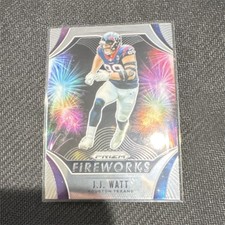 Panini 2019 Prizm Fireworks #FW-JW J.J. Watt Houston Texans NFL Insert