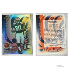 2000 Collector's Edge “Making the Grade” Peter Warrick #M27 0485/2000