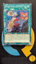 ETCO-EN065 Void Apocalypse Super Rare 1st Edition YuGiOh Card