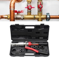 Hydraulic Pipe Crimper Pipe Press Crimping Tool Copper Tube Crimping Tool 1/2-1"