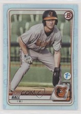 2020 Bowman 1st Edition Sky Blue Foil Adam Hall #BFE-90 k6j