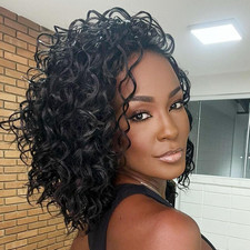 Gogo Curl Crochet Hair 10 Inch 8 Packs Black Ocean Wave Crochet Hair Pre