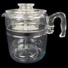 Vintage Pyrex 9 Cup Model 7759 Clear Glass Coffee Pot Percolator Complete USA