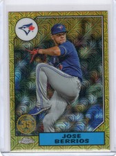 2022 Topps #T87C2-96 Jose Berrios Toronto Blue Jays Silver Pack MOJO Baseball
