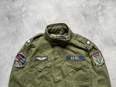 POLO Ralph Lauren U.S. Army M-65 The Iconic Field Jacket Size M | eBay