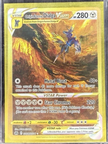 Forme Dialga VSTAR (Secret)  Crown Zenith: Galarian Gallery Holo