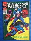 AVENGERS # 56 - (VF-) -CAPTAIN AMERICA-BUCKY-BLACK PANTHER-HAWKEYE-GIANTMAN-WASP