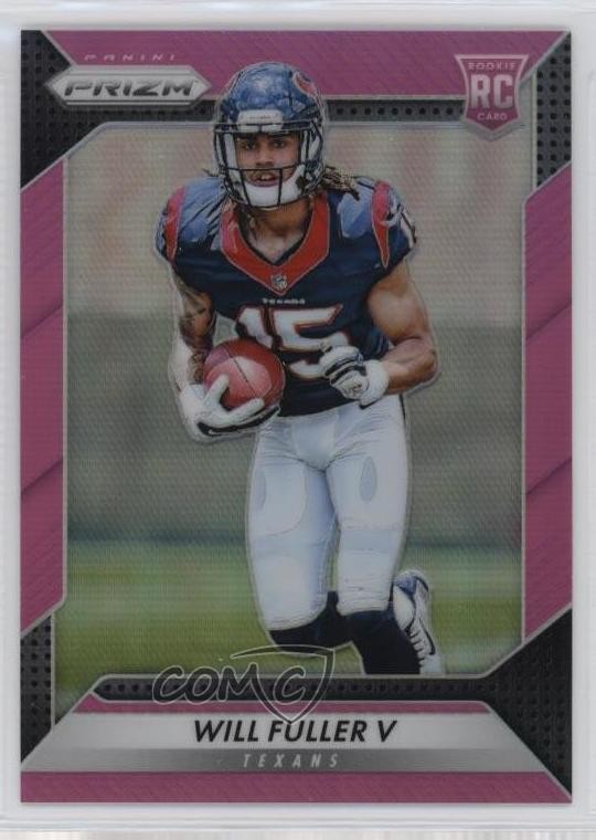 2016 Panini Prizm Rookie Pink Prizm Will Fuller V #268 07rd