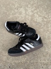 All Black Kid Samba Shoes