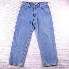 Levi's 550 Men  s Jeans Adult 36x30 Blue Denim Relaxed Fit Red Tab Straight Leg