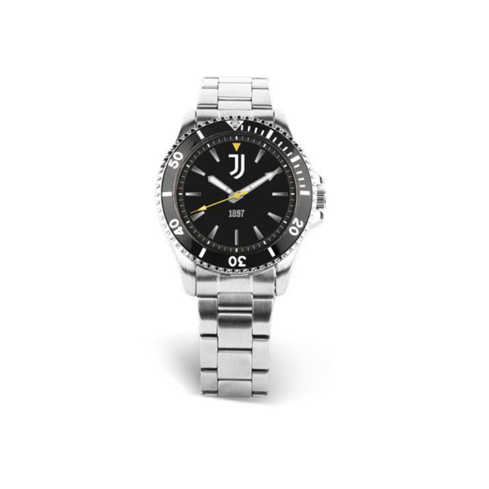 Wristwatch JUVENTUS FC P-J7476UNN Stainless Steel Black OFFICIAL