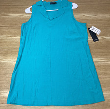 Blusa Para Mujer Alfani Transpirable Sin Mangas Camiseta Cuello V Talla S