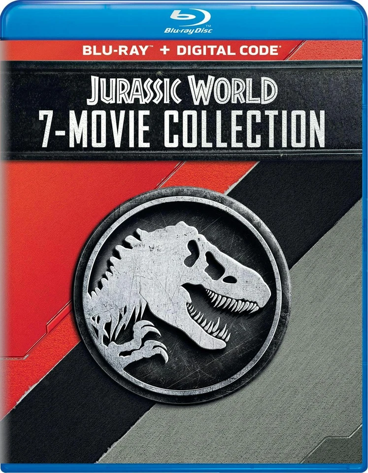 Jurassic World 7-Movie Collection - Blu-ray + Digital Blu-ray  NEW Foto 2 de 4