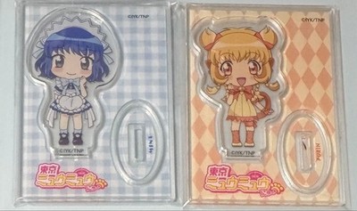 Tokyo Mew Mew Acryl Ständer Set Huang Porin Aizawa Mint Near Mint 14+
