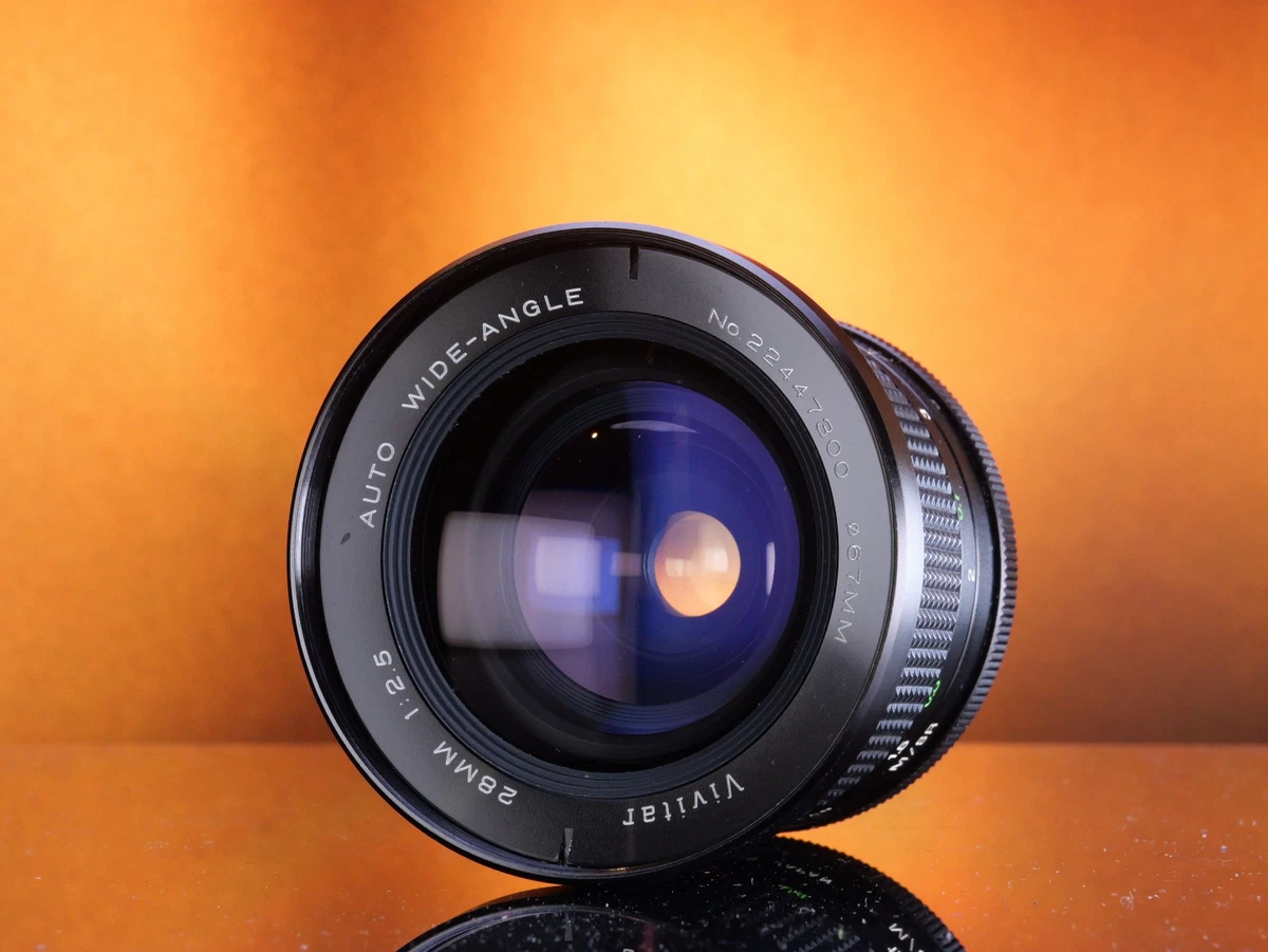 隠れた名品】Vivitar 28mm/f:2.0 近接&広角 FDマウント 隠れた名品