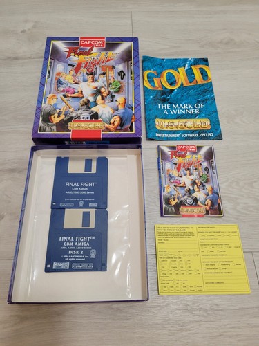 Amiga Final Fight boxed with manual - Picture 11 of 16