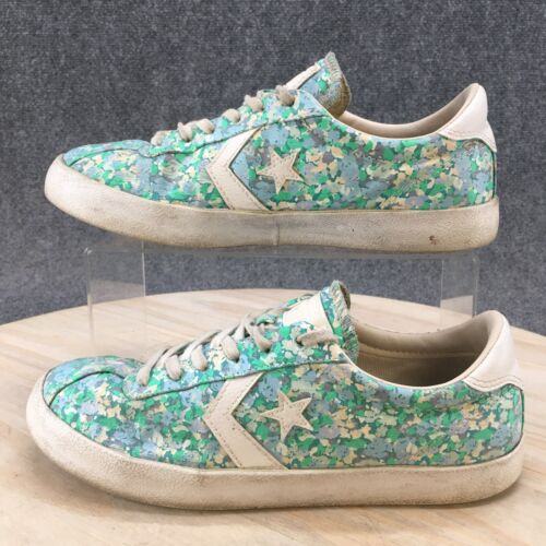Converse Shoes Womens 8 Breakpoint Ox Sneakers Green Canvas Low Top 555952C - Picture 2 of 11