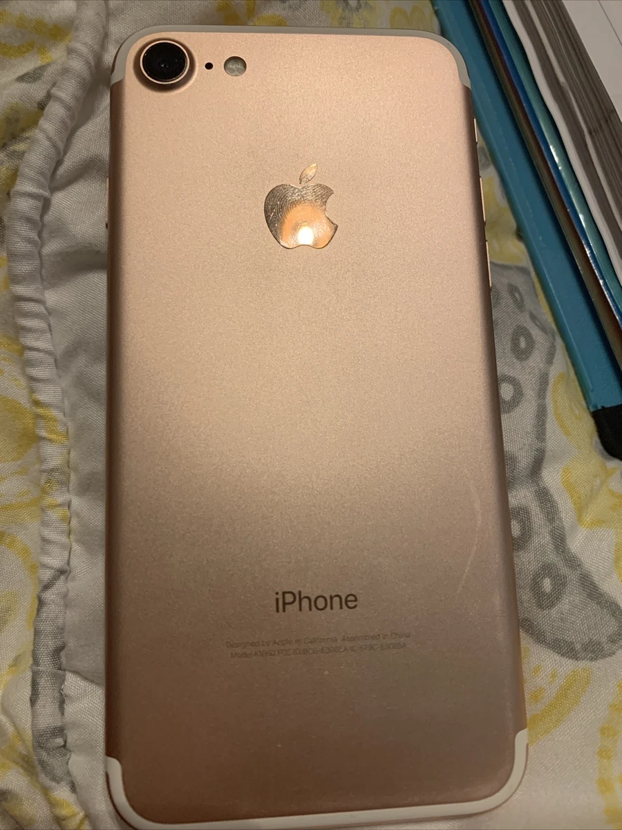 Apple iPhone 7 - 128GB - Rose Gold (Verizon) A1660 (CDMA + GSM) Locked
