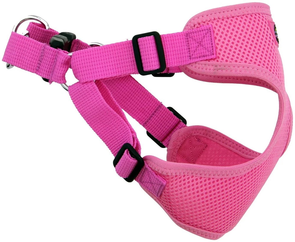 Dog Harness Adjustable Control, Soft Choke-Free Mesh Vest  - Candy Pink XS