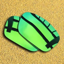 Polarized Lenses Replacement for-Spy Optic Dirty Mo Sunglasses-Green Mirror