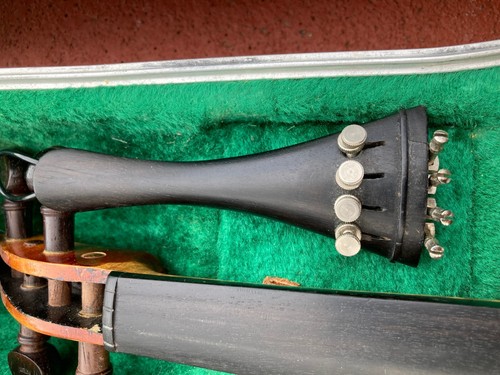 Vintage 3/4 Größe E.R. PFRETZSCHNER KOPIE ANTONIUS STRADIVARIUS GEIGE - Bild 15 von 21