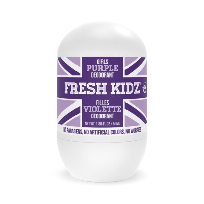 Keep it Kind Fresh Kidz Natural Roll On Deodorant - Girls''Purple'' 1.86 fl.oz.
