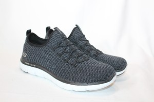 skechers multi knit slip on