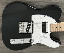 KISS Signed Guitar Thayer Singer Gene Simmons Autographed Guitar Proof Stanley 