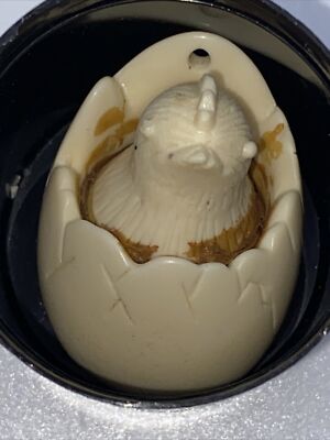 RAZZA Hatching Baby Chick Vintage Egg French Resin Pendant No Chain