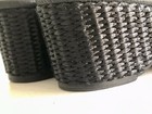 DONALD J Pliner “Kiwa” Size 8.5M Black Mesh Elastic Slingback Wedge Sandals — photo 9