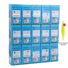 5000Pcs Dental Orthodontic Rubber Bands Elastics Latex Braces 15 Size for Choice