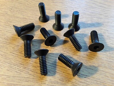 1/4 Zoll - 20 x 3/4 Zoll BSW WHITWORTH SCHWARZ STAHL STECKDOSE INBUSSENKSCHRAUBE Menge 10