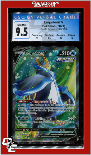 Empoleon V graded CGC 9.5 for sale on eBay