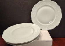 Ceralene A Raynaud Limoges Hawthorn Set of 4 Dinner Plates 10 3/4"