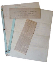 Sunderland Fc Ltd Annual Accounts & Directors Reports Y/E 1917 30th Apr Rare