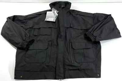 NWT 2XL GERBER OUTERWEAR ENFORCER SX COAT 71QX3 SHELL JACKET BLACK PATCH REMOVED