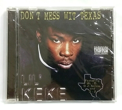 (CD) Lil' Keke – Don't Mess Wit Texas, Brand New Seald, JDO-1005, Album.