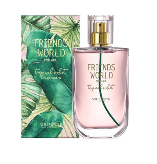 Oriflame FRIENDS WORLD FOR HER TROPICAL SORBET Eau de Toilette 50 ml