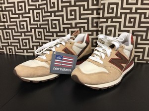 new balance 996 cuero Marrón