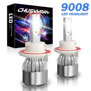 Pour FORD Échappement 2008-2012 - 2X 6000K blanc 9008 LED Kit phares