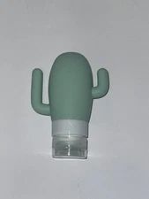 Refillable Portable Silicone Leakproof Dispensing Cosmetic Cactus Shape Bottle