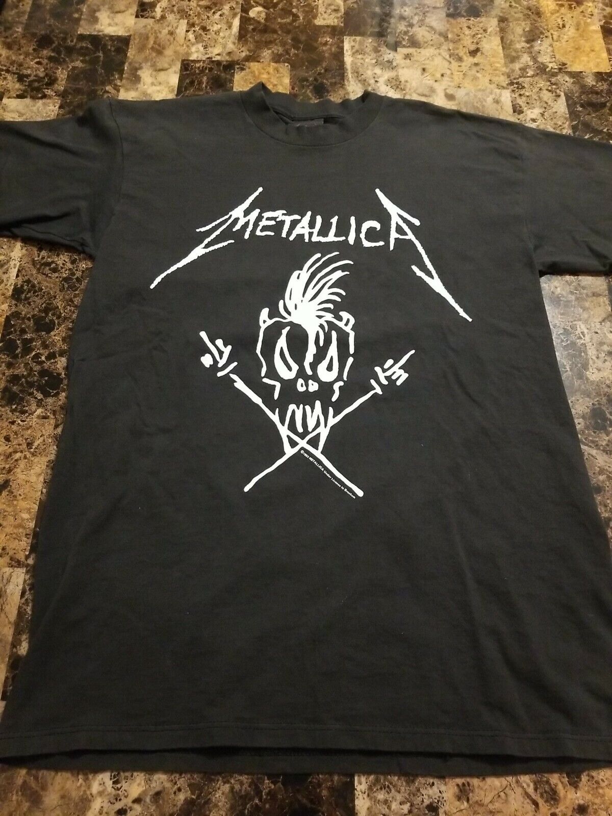 METALLICA Vintage Shirt Metallifukinca T-Shirt 1993 E… - Gem