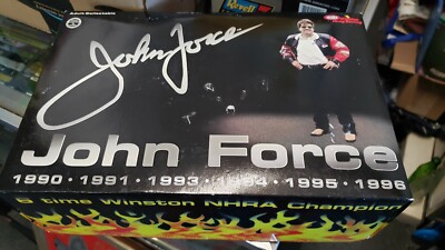 John Force FUNNY CAR WINSTON DRAG RACING 1:24 DIECAST IN BOX 