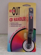 Vintage Disc Out CD Handler For Handling CDs  DVD 1990s Audiophile NOS Package